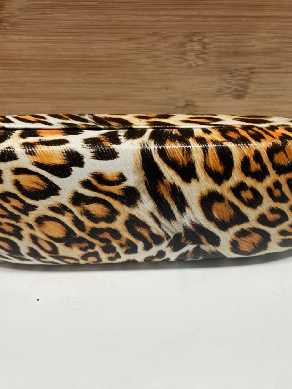 Carlos by Carlos Santana Tortoise Pink Oval Eyeglasses w/ Leopard Case - Picture 3 of 8